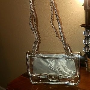 Clear stadium purse